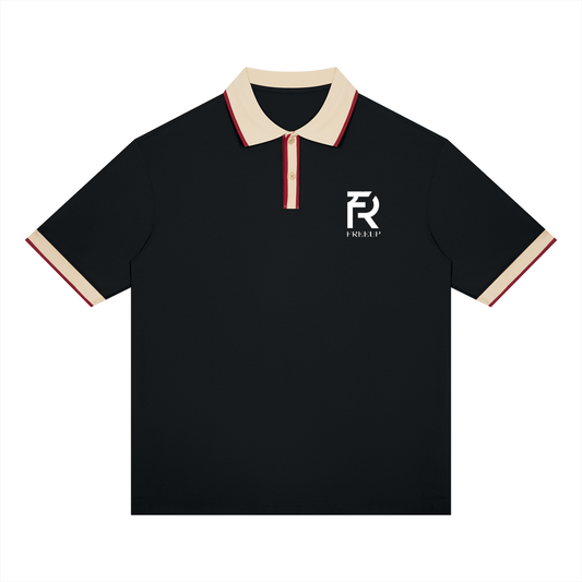 Free Up Unisex Color Block Polo Shirt