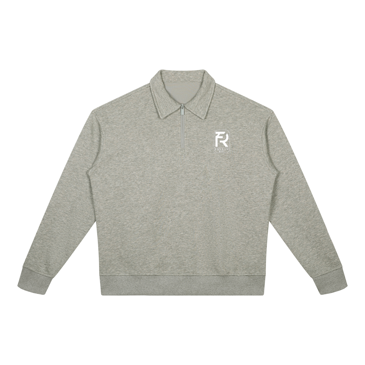 Free Up Unisex Boxy Quarter-Zip Sweatshirt