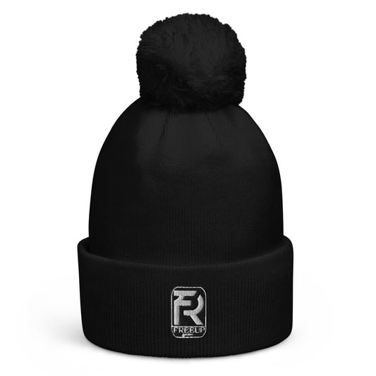 FreeUp Pom pom beanie